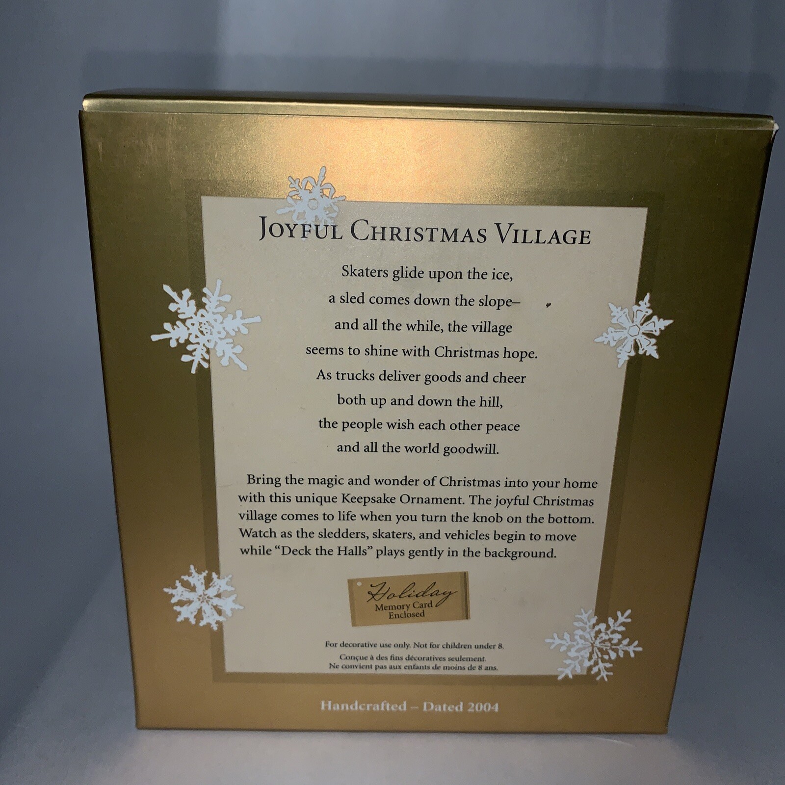 Hallmark Keepsake Ornaments Club Exclusive 2004 "Joyful Christmas