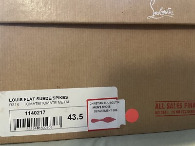 men christian louboutin size