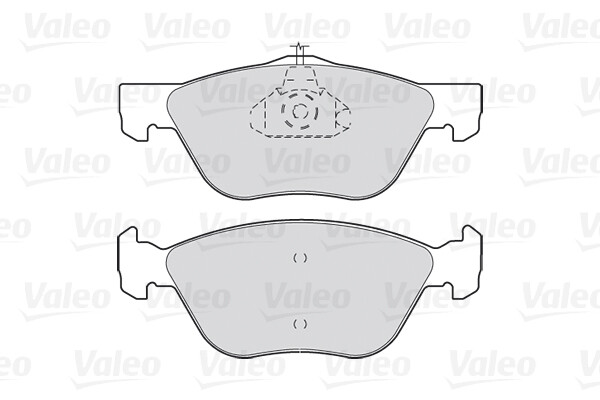 Plaquettes de frein Valeo 301023 pour stopper les sifflements au freinage