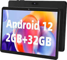 SGIN Android 12 Tablet 2GB RAM 32GB ROM 10.1 Inch 1.6Ghz 2MP 5MP Camera WiFi