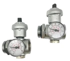 2 x Uponor Vario B Heating Manifold Thermometer & AAV. GRADED. 1046886.