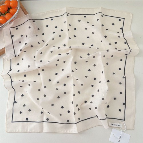 Cotton Linen Square Hair Scarf Bandana Head Scarf Neckerchief Hair Accessories v - Picture 12 of 25