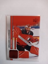 2023 Upper Deck Team Canada Juniors Benjamin Gaudreau Red Foil Parallel #13 Rc