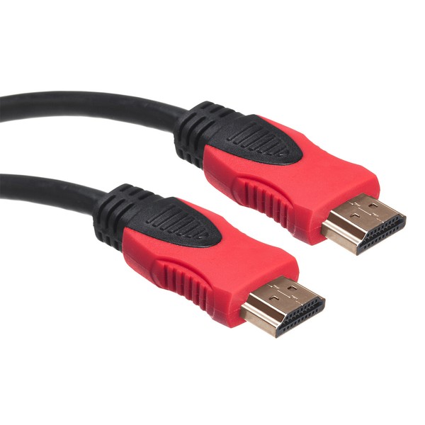 Cable HDMI Alta velocidad v.1,4 Ethernet 3D Núcleo de ferrita Clavijas doradas