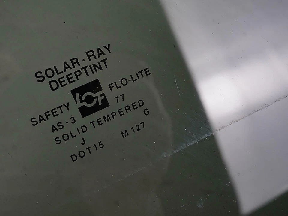 1998 - 2000 Gmc Envoy Chevrolet Blazer S10 Glass Window Door Lh Left Rear Oem Foto 4 de 4