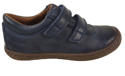 Bisgaard Kids Shoes Leather Shoes Boys Low Top 40707.215 Blue Size 25 32 35