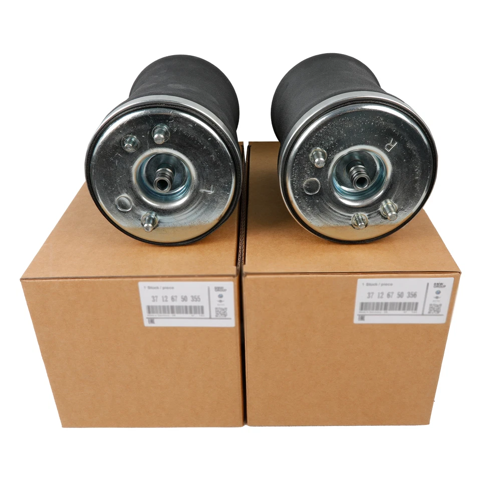 2 Rear Air Suspension Bag Air Shock for BMW X5 E53 4.6is 37126750355 37126750356 - Изображение 3 из 4