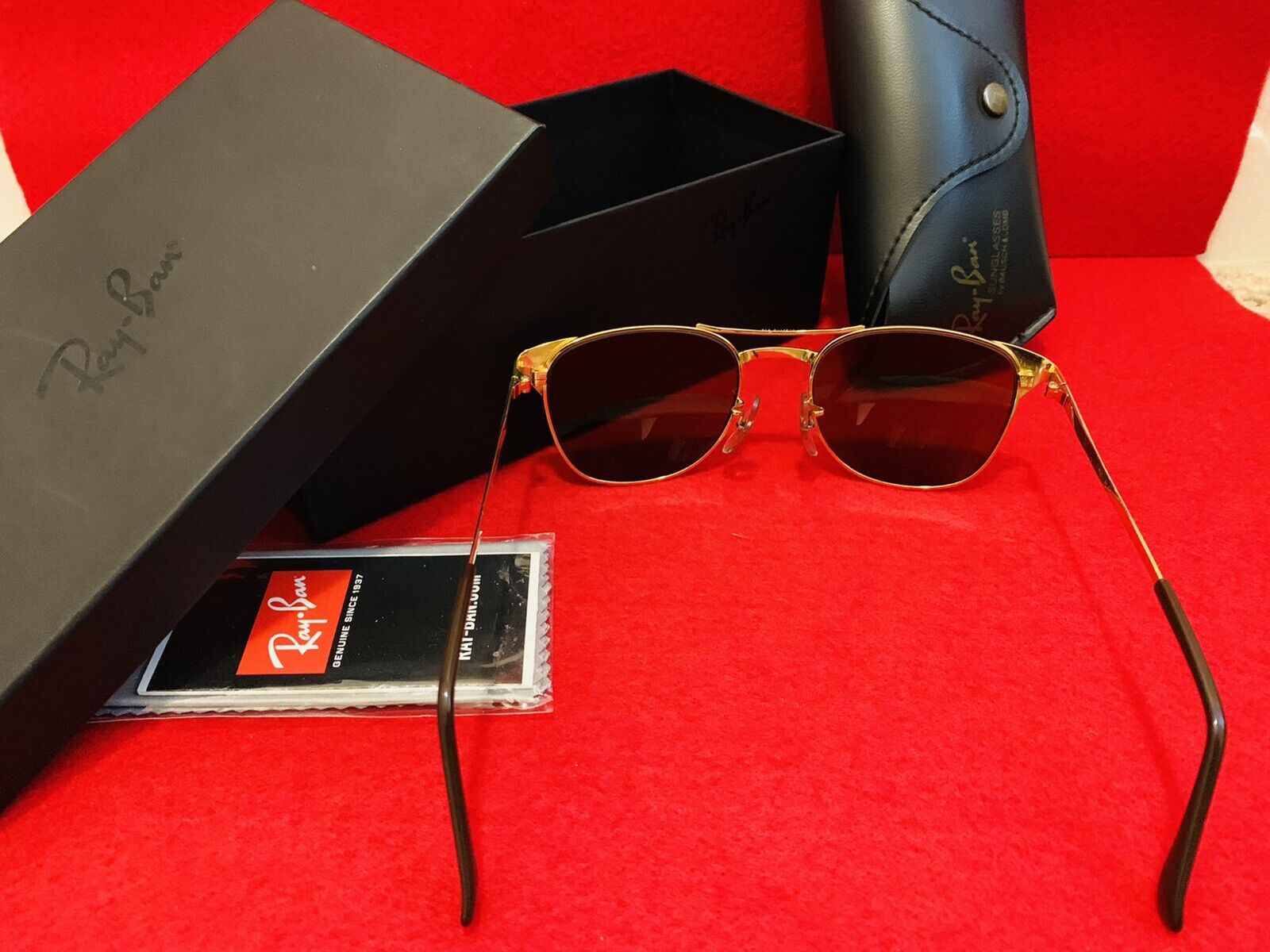 Vintage B&L Ray Ban Signet Tortuga Sunglasses Z06… - image 4