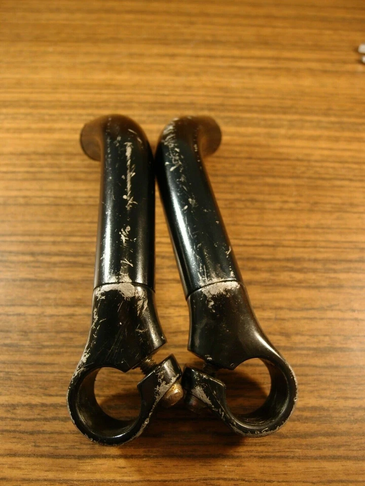 Extremos de barra vintage de aleación de aluminio de los años 90 para MTB 22,2 mm Foto 2 de 4