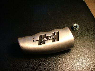 HURST Shifter Retro Big H T-Handle 3/8"-24 fits Buick Olds 442 AMC AMX Rebel SST - Picture 4 of 4