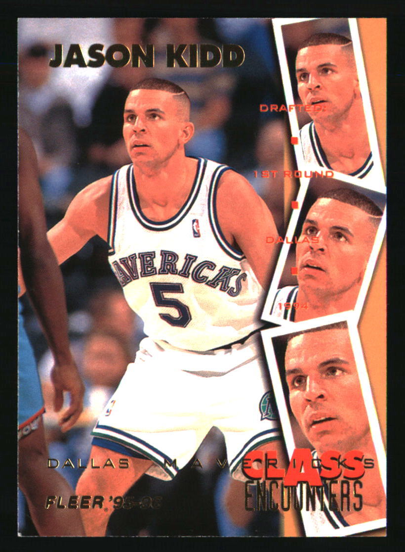 Jason Kidd 1995 Fleer Class Encounters #6 Basketball Card