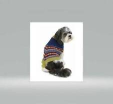 Petrageous LUNAS Bohemian Dog Pet Poncho Sweater Coat Knit Pom Pom Misc Sizes