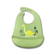 Silicone baby bib - Dinosaur
