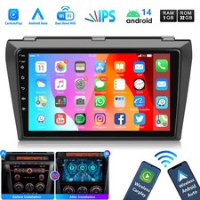 Android 14 For 2004-2009 Mazda 3 Car Stereo Radio GPS NAVI Head Unit WIFI BT 32G