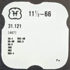 NOS FHF 11-1/2 Cal. 66 66-4 66-4N 566 665 665-4N Clutch Wheel Part # 407 31.121