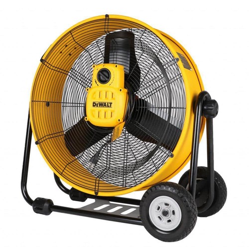 DEWALT Drum Fan 24" with Extra Long 12 ft. Power Cord and Stepless Speed Control - Picture 3 of 4