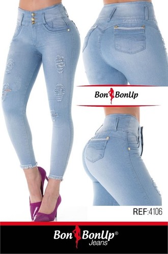 Jeans colombianos butt lifter fajas colombianas levanta cola Bon Bon Up  4106 | eBay