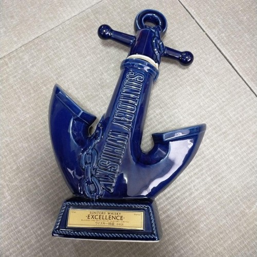 Suntory Excellence Whisky Ship Anchor Big Bottle Interior From Japan