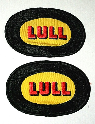 2 1980s Lull Machinery Construction Truck Heavy Equipment Patch New NOS - 第 1/1 張圖片