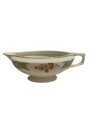 Antike 30er Jahre J&G Meakin England Sauciere Marke zeigt Made um 1937 RAR