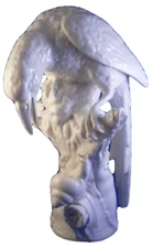 KPM Berlin Porcelain Magpie Bird w/ Snail Figure Figurine Porzellan Figur Vogel