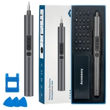 28 in 1 Precision Electric Screwdriver Set Cordless Mini Power Repair Tool with 