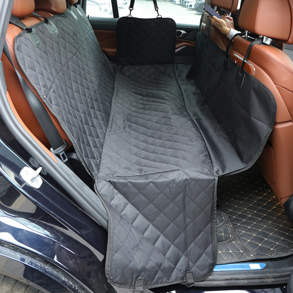 Car Seat Cover For Pets, Dogs And Cats-Bench Protector for Cars Trucks and Vans-image