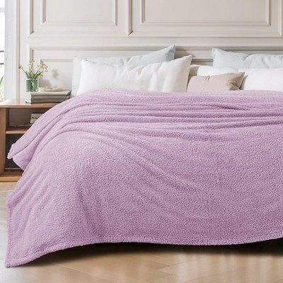 Exclusivo Mezcla Fleece King Size Bed Blanket, Ultra Soft, Lightweight and Fu...