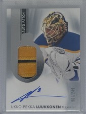 Ukko-Pekka Luukkonen 2021-22 UD The Cup Rookie Auto Patch /249 #146 Buffalo