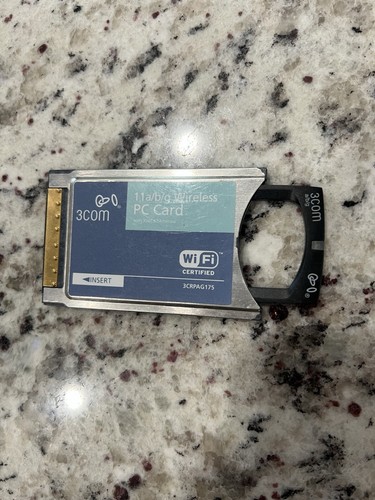 3com 11a/b/g Wireless PC CARD 3CRPAG175 (untested) - Picture 3 of 4