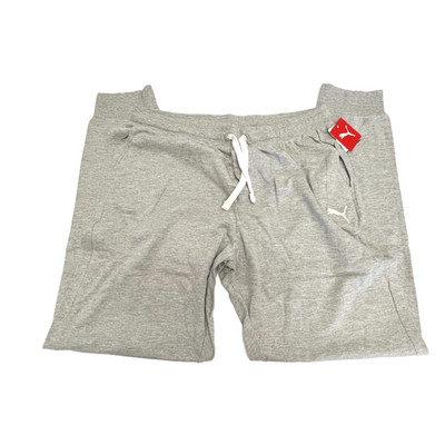 Mens PUMA Joggers 2XL Tall 2XLT Lounge Pants Jogger Sweatpants GREY NWT
