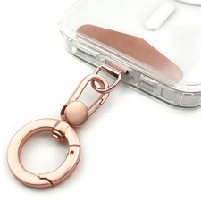 TENOC Metal Phone Tether, Universal Cellphone Lanyard Pad with 360 Rotation S...