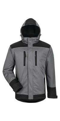 elysee Wintersoftshelljacke Ajax Größe M grau/schwarz