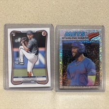 Nolan McLean, Brandon Sproat, Jonah Tong - New York Mets Rookie Card Lot