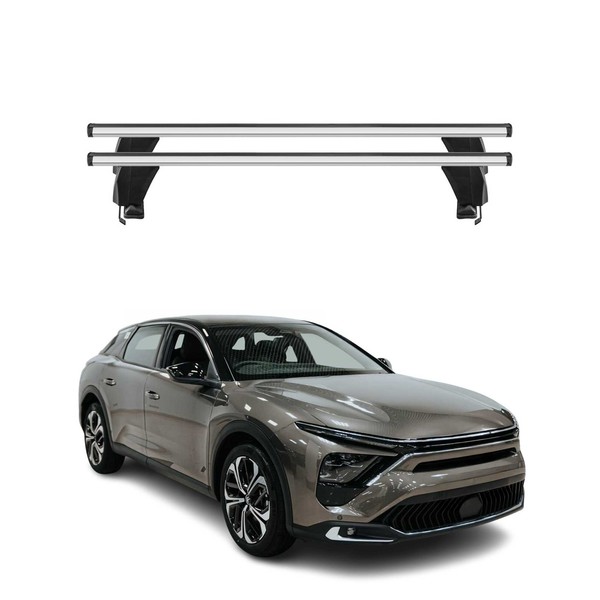 Menabo DachträGer GrundtäGer FüR CitroëN C5 X 2022-2026 50Kg Alu Silber 2Tlg-image