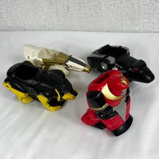 Vintage McDonald's 1995 Mighty Morphin Power Rangers The Movie 4 Ninja Zords Lot