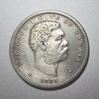 1883 Kingdom of Hawaii Kalakaua 1/2 Dollar Hapala With Rays KM#7 .900 — photo 1