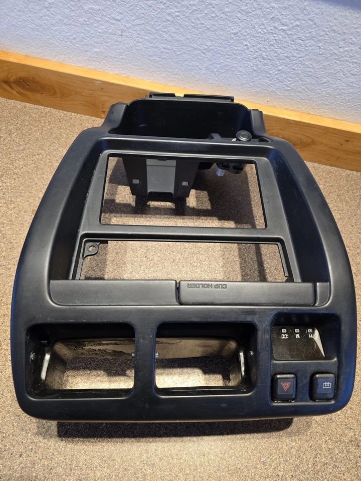 1996-1998 Toyota 4Runner центр приборной панели радио 4 бегун отделка ободок подстаканник держатель OEM - Изображение 4 из 4