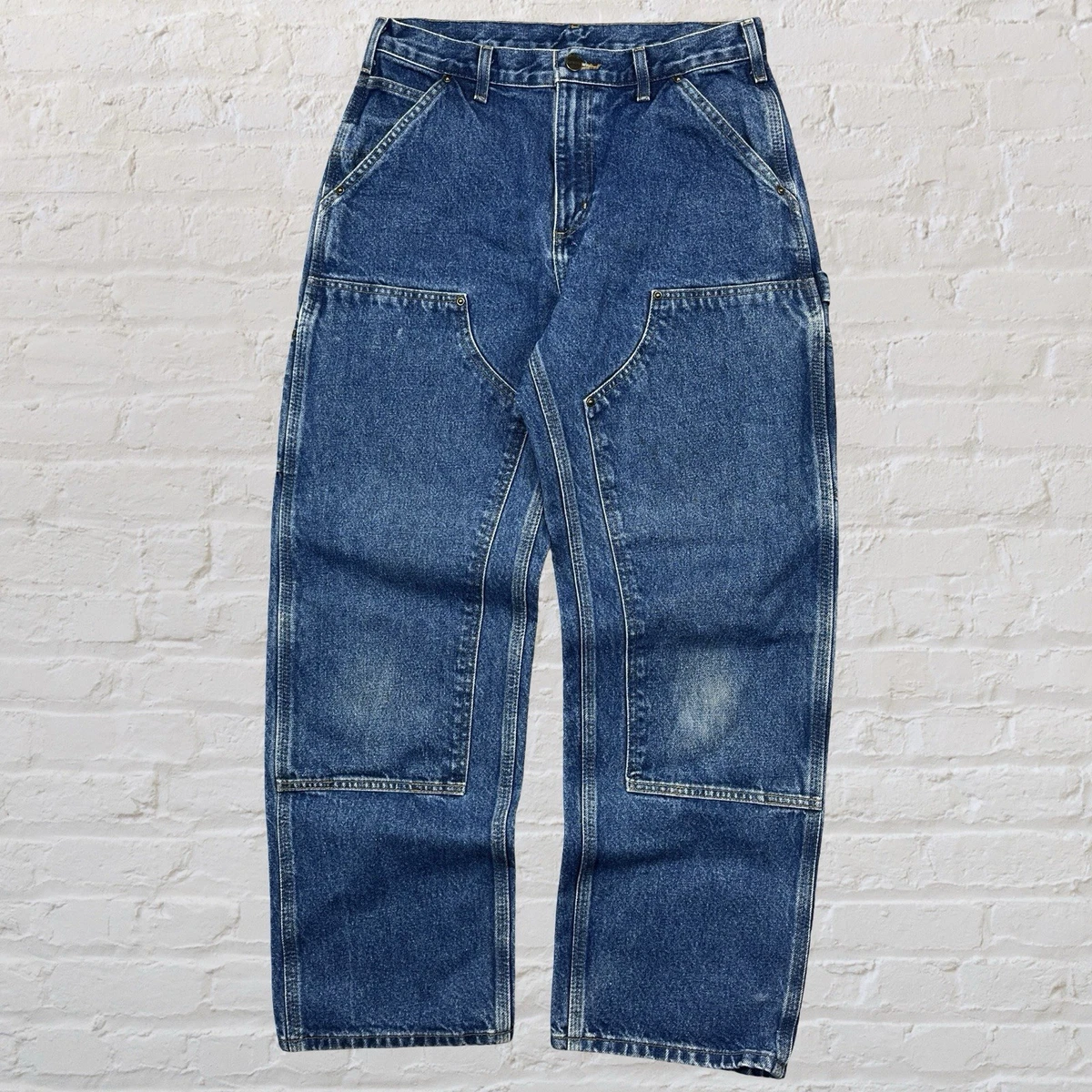 Carhartt Double Knee Jeans In Men's Jeans for sale | eBay