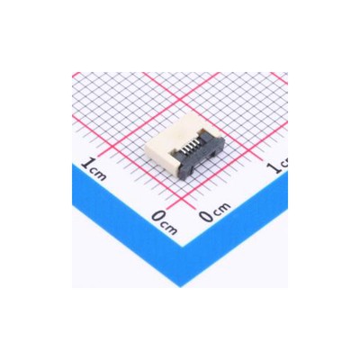 (10Stk.)ZX-0.5FPC-2H-QFX5P SMD P=0.5mm
