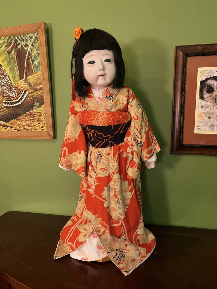 Gofun 在收藏日本娃娃(1900-现在) | eBay