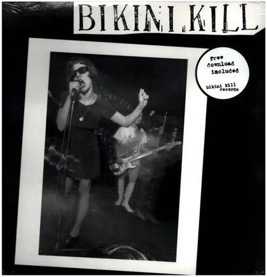 Bikini Kill PINK VINYL NEW OVP Bikini Kill Vinyl LP