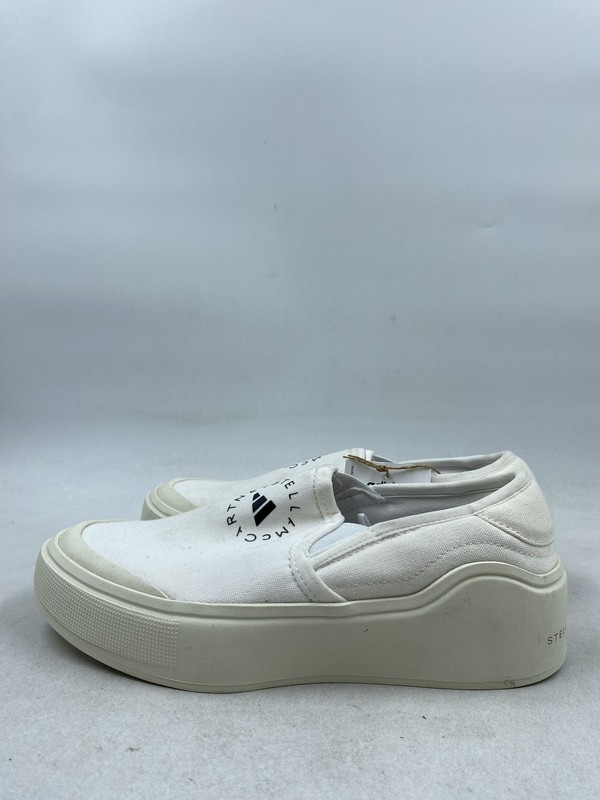 Stella McCartney x Adidas Court Slip-On Off White Burnt Cayenne W 7