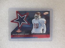 2002 roy williams rookie card dallas cowboys ruby parrellel ssp. rookie card picture