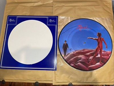 Rush - Hemispheres - 12 lp Picture Disc A/B 1978 USA Press Vgc+/vgc+