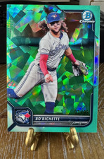 2022 Bowman Chrome Sapphire Bo Bichette Aqua Refractor /99