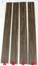 Ziricote BASS guitar fingerboard fretboard blank choose your board! ZCF62