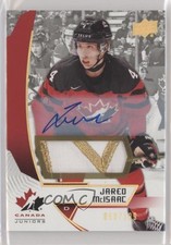 2019 Upper Deck Team Canada Juniors Premium Swatch 59/199 Jared McIsaac Auto 1tr
