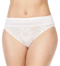 Warner's 5109J No Pinching. No Problems. Hi-Cut Brief with Lace
