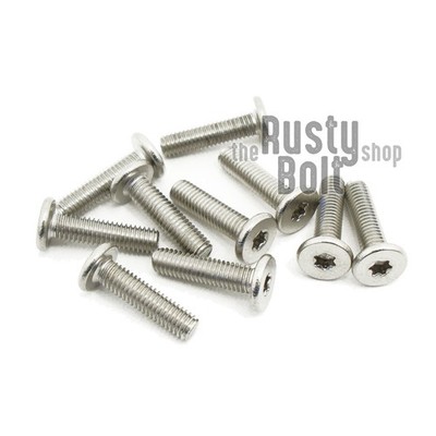 M3 x 12mm, Torx Socket Head Screws, Ultra Low Profile, Thin, Stainless Steel